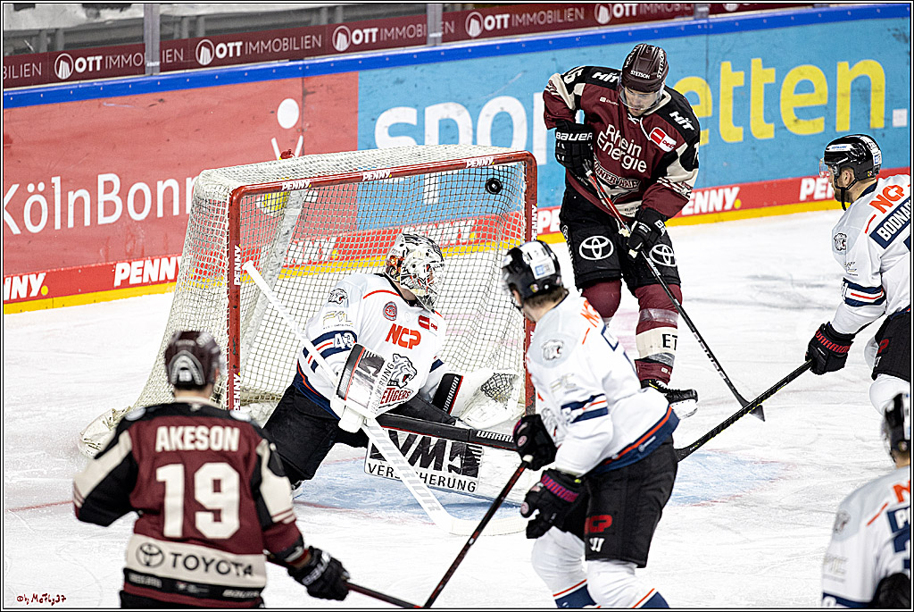 PENNY DEL;  Koelner Haie - Nuernberger Ice Tigers; Koeln, 25.03.2021